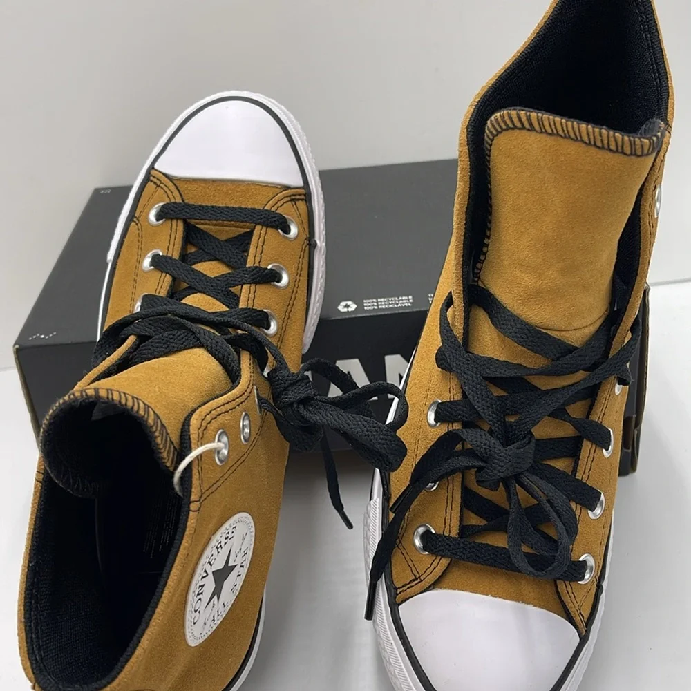 Converse WMNS CTAS LIFT HI DARK SOBA/WHITE/BLACK A13410C Platforms Sneakers